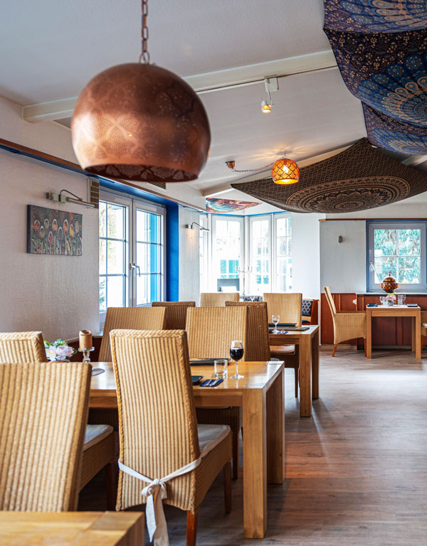 Das Restaurant im Hotel Sternenlicht in Löhne